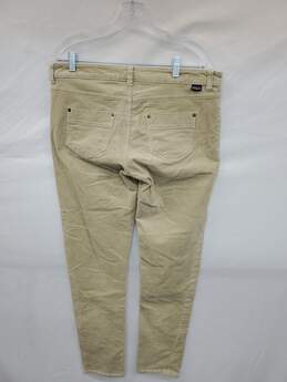 Wm Patagonia Corduroy Beige Yellow Slim Fit Pants Sz 31 alternative image