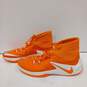 Men's Orange Nike Shoes Size 16.5 image number 2