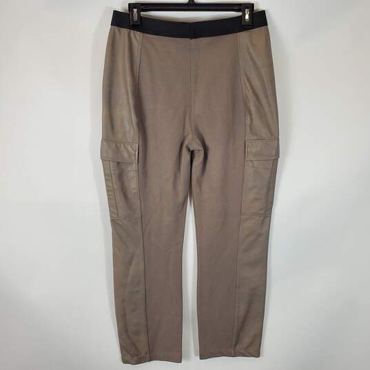 BCBGMaxazria Women Gray Casual Pants SZ L NWT image number 2