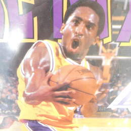 VTG 1998 Kobe Bryant Mouth Open LA Lakers NBA Starline Poster 16x20 alternative image
