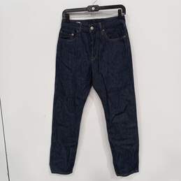 Levi's Women's 501 Dark Blue Button Fly Jeans Size 27 x 30
