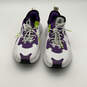 Womens Sole Fury DV9250 White Purple Low Top Lace-Up Sneaker Shoes Size 8.5 image number 1