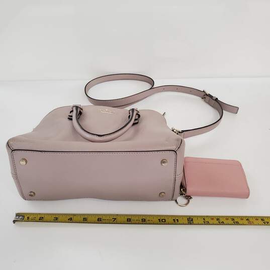 Kate Spade New York Satchel Bag W/Hartley Lane Cassidy Leather Wallet image number 5