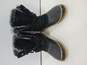 Women's Black Faux Fur Lined Snow Boots Size 10M image number 1