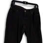 Womens Black Denim Dark Wash Pockets Stretch Straight Leg Jeans Size 6 image number 3