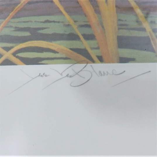 Artist Lee LeBlanc Signed South Carolina State Duck Stamp Print w/ Stamp Framed image number 4
