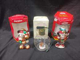 Bundle Of 3 Disney's Mickey Mouse Movie Christmas Tree Ornaments alternative image