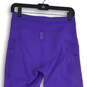 Womens Purple High Rise Hiking Pull-On Activewear Ankle Leggings Size 10 image number 1