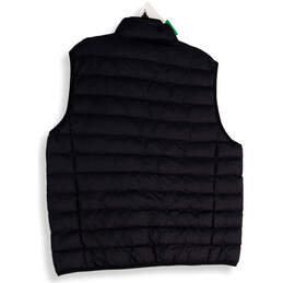 NWT Mens Black Mock Neck Sleeveless Full-Zip Puffer Vest Size X-Large alternative image