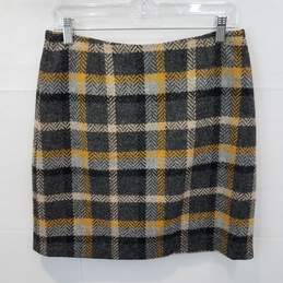 Boden British Tweed by Moon Skirt Women's Size 6R