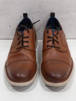 Johnston & Murphy Men's Brown Leather Oxford Dress Shoes Size 9M