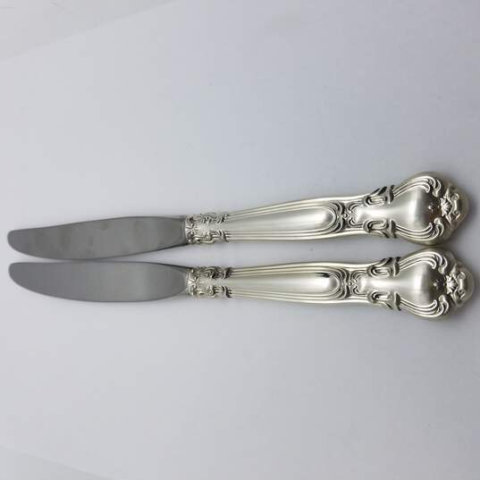 Gorham Sterling Silver Handle Stainless Steel Knife Bundle 2pcs 132.6g image number 5