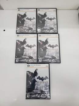 5 Batman Arkham city PC Games new sealed