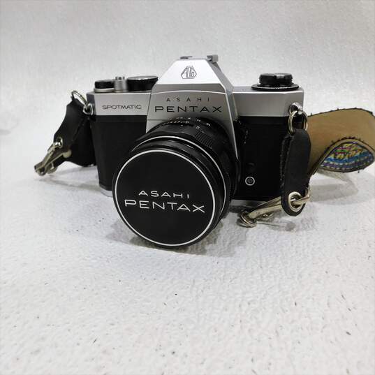 Asahi Pentax Spotmatic SP II SLR 35mm Film Camera W/ Lenses Accessories & Case image number 18