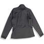 NWT Womens Gray Mock Neck Long Sleeve Activewear Full-Zip Jacket Size XL image number 2