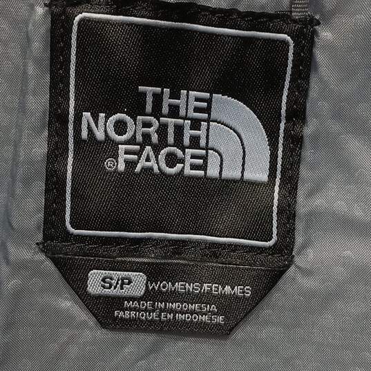 The North Face Women's Blue Full Zip Mock Neck Windbreaker Jacket Size S image number 3