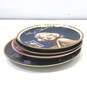 4 Assorted Marilyn Monroe & James Dean Limited Collector's Wall Art Plates image number 1