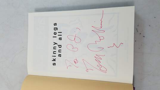 Skinny Legs and All by Tom Robbins 1990 Signed Hardcover Book image number 4