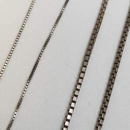 Sterling Silver Multi-Gemstone Pendant 18inch Necklace 21.5g alternative image