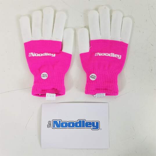 The Noodley Flashing Lights Women Gloves image number 1