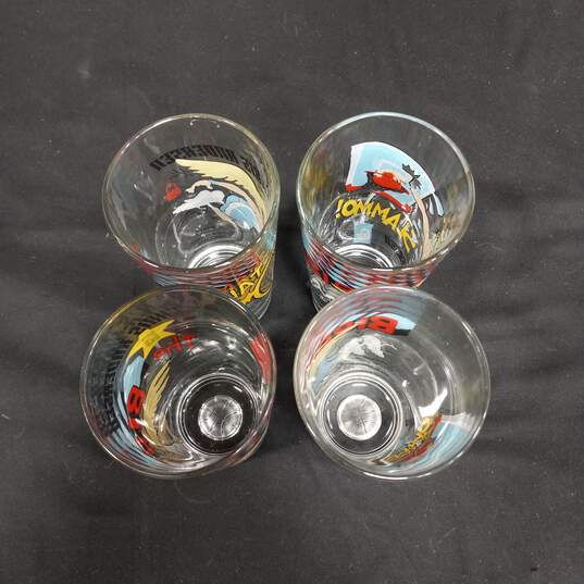 Lot Of  4 Beer Pint Glasses Chris Anderson The Bird Man  # 11 image number 2