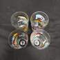 Lot Of  4 Beer Pint Glasses Chris Anderson The Bird Man  # 11 image number 2