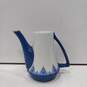 8pc Bombay Blue Arabesque Tile Pattern Teapots & Salad Plates image number 6