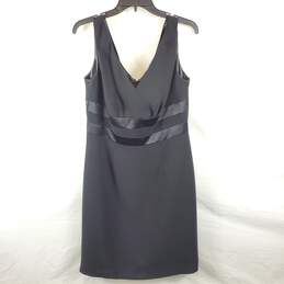 Amanda Smith Women Black Sleeveless Dress L