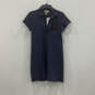 NWT Womens Navy Blue Rugby Short Sleeve Collared T-Shirt Dress Size M image number 1