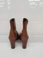 Michael Kors Frenchie Luggage Women's Leather Boots Size-7.5M image number 4
