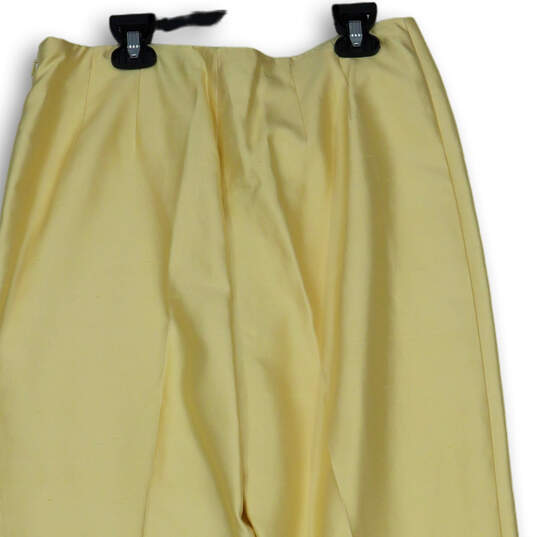 NWT Womens Golden Lambs Skin Soft Butter Straight Leg Dress Pants Size 10 image number 4
