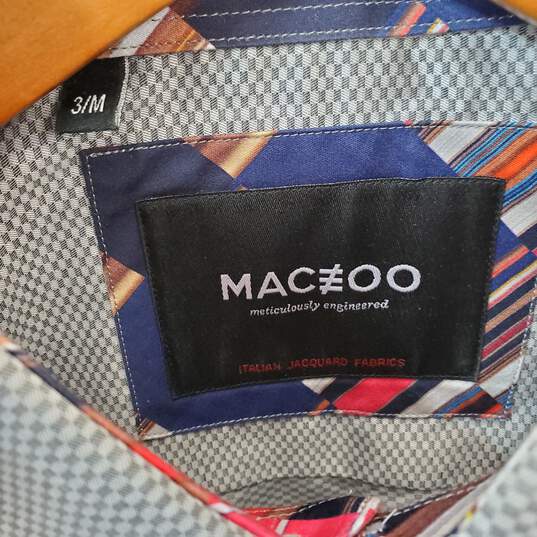 MENS MACEOO EINSTEIN TWO TONE DRESS SHIRT image number 3
