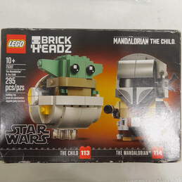LEGO BrickHeadz Star Wars Sealed 75317 The Mandalorian & The Child w/ Mini X-wing & TIE-Fighter alternative image