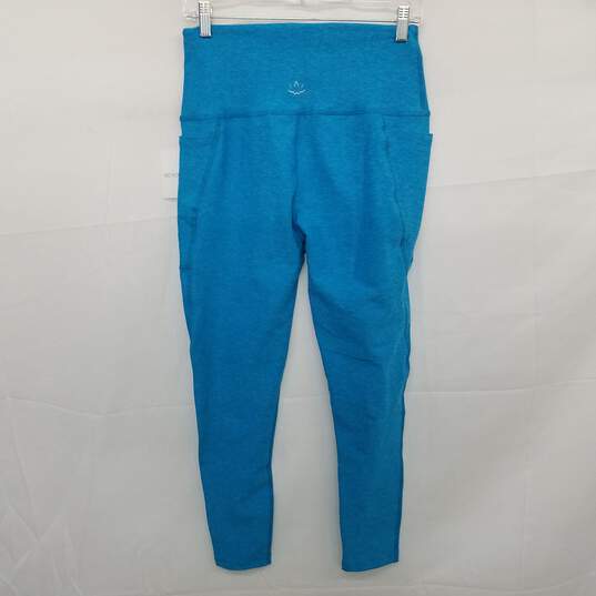 WOMEN'S BEYOND YOGA BLUE POLYESTER LEGGINGS SIZE XL NWT image number 2