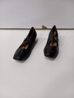 Women's Pikolinos Gandia Mary Jane Shoe Black/Olmo Size 37