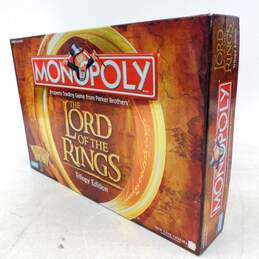 Parker Brothers Lord Of The Rings Monopoly Board Game Trilogy Edition