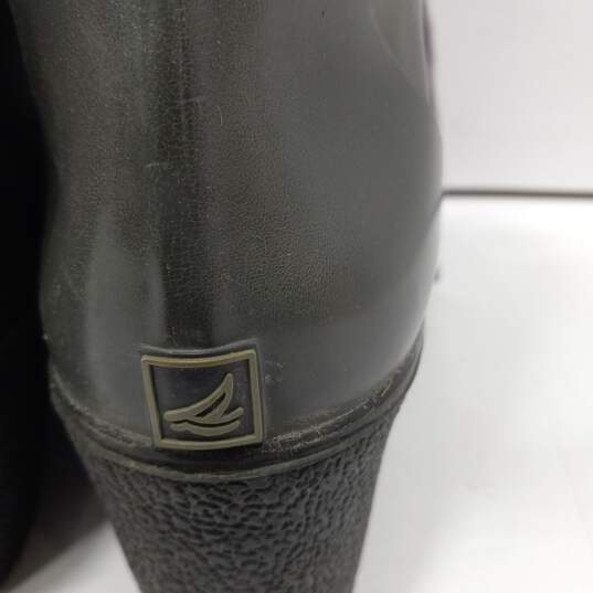 Women's Black Waterproof Boots Size 7 image number 4