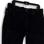 NWT Mens Black Dark Wash Pockets Stretch Denim Straight Jeans Size 35/30 image number 3
