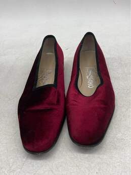 Women's Ferragamo Size 7 Red Dress Shoe