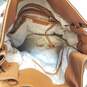 Michael Michael Kors Brown Leather Hamilton Tote Bag image number 3