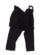 Womens Black Elastic Waist Elation 2 In 1 Activewear Capri Pants Size XL image number 1