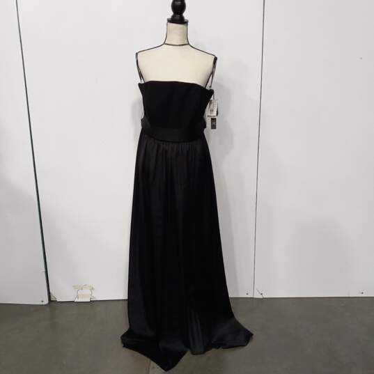 David Bridal Vera Wang Black Strapless Dress Size 18 NWT image number 1
