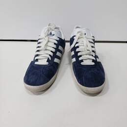 Men's Adidas Navy Suede Gazelle Sneakers Size 12 1/2