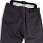 NWT Mens Gray Non Iron Modern Slim Fit Straight Leg Dress Pants Size 35/32 image number 4