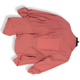 NWT Womens Pink Long Sleeve Open Front Cardigan Sweater Size Medium alternative image