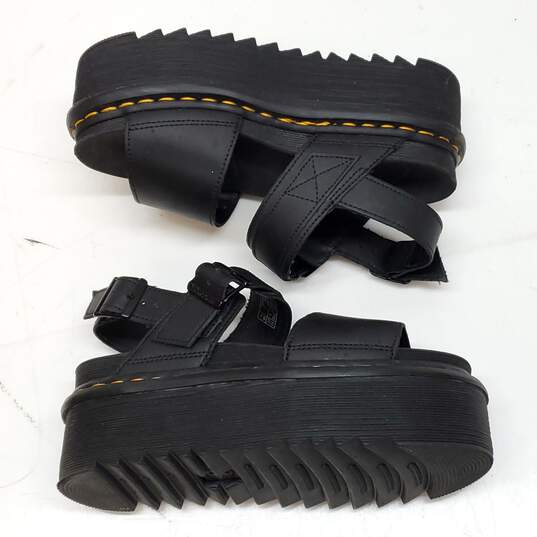 Dr. Martens Voss Women's Leather Strap Platform Sandals Size 6 image number 3