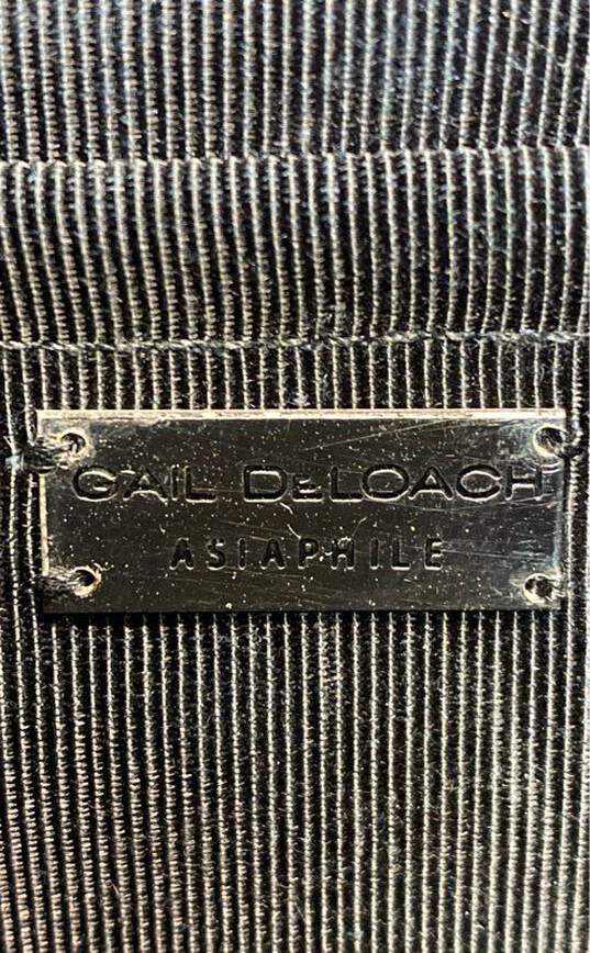 Gail DeLoach Asiphile Copper Metallic Silk Clutch Bag image number 4