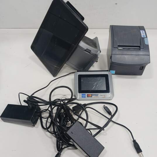 NCR Point of Sale Terminal W/ Thermal Receipt Printer & Accessories image number 1