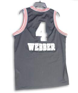 Mens Multicolor Sacramento Kings Chris Webber #4 Basketball Jersey Size L alternative image