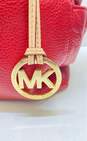 Michael Kors Pebble Leather Bedford Tote Red image number 3